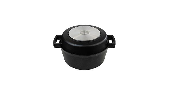cacerola con tapa sartén 24cm - Línea a inducción